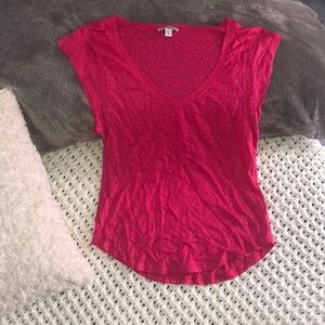 Express NWOT Pink t-shirt x-small